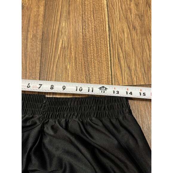 Vtg 90s Nike Pants Mens S Black Side Snap Track Warm Up Swoosh Breakaway (READ!) - Picture 6 of 7